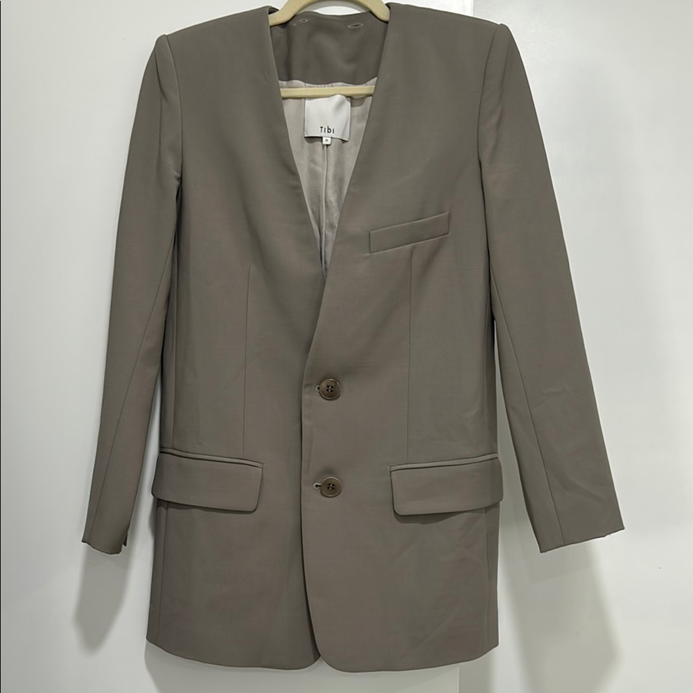 Tibi Women's Gray Blazer